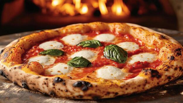 The Pizza Library layout accent